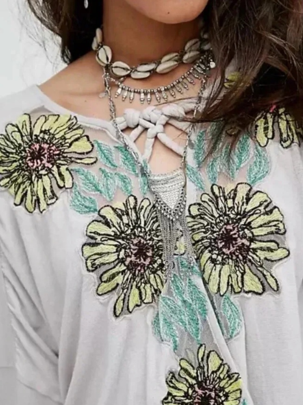 Free People Gotta Love It Boho Blouse - Picture 3 of 16